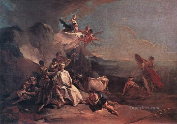 Giovanni Battista Tiepolo Painting - El rapto de Europa Giovanni Battista Tiepolo